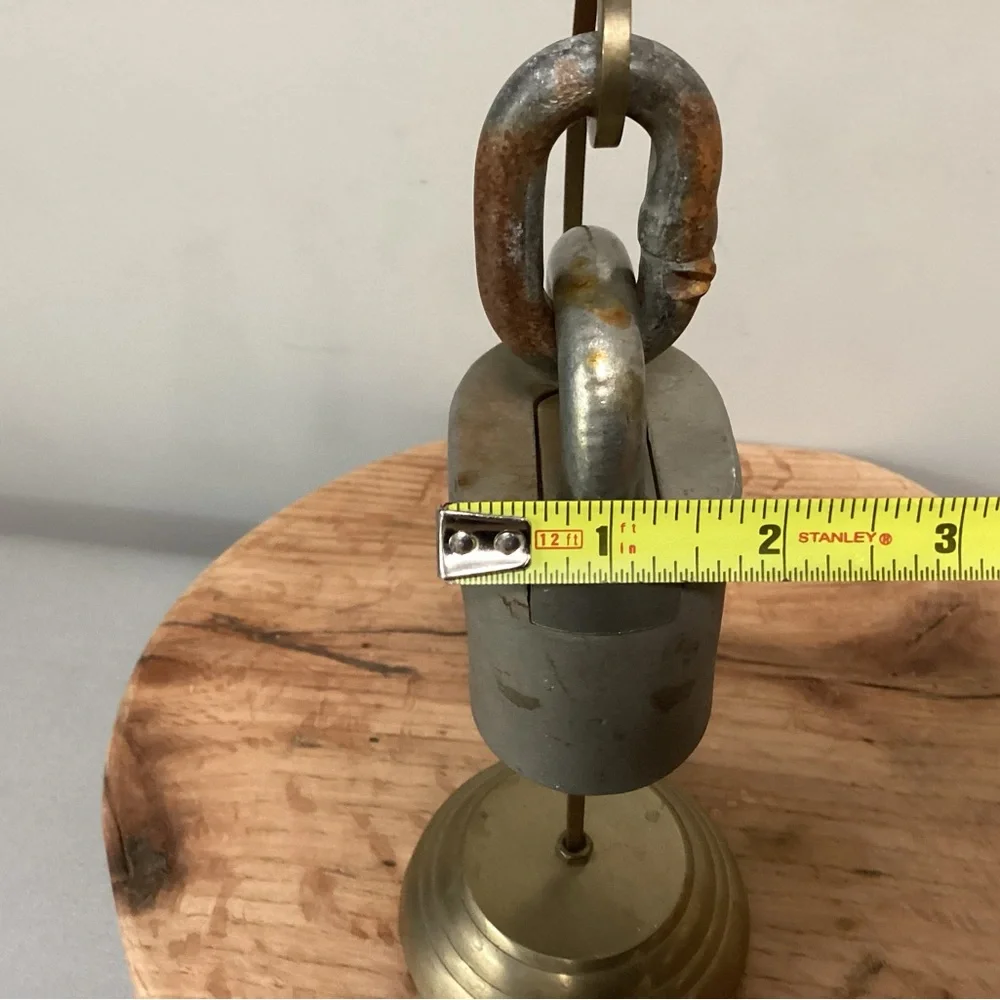 Vintage - Sargent & Greenleaf Inc. 1983 Padlock - Huge & Heavy - Collectible - Picture 12 of 13